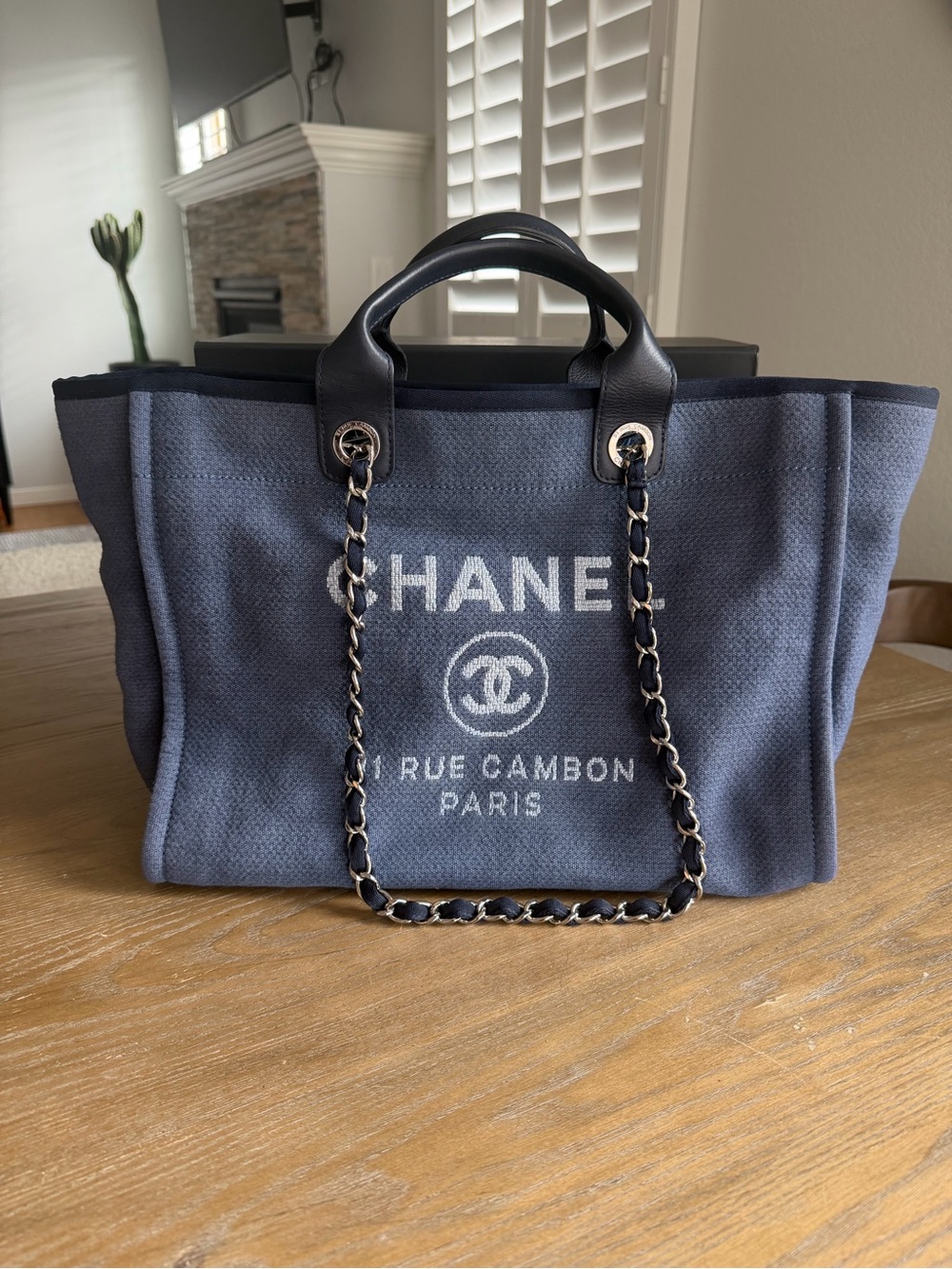 CHANEL Large Deauville Tote